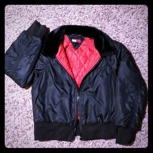 Black Bomber Jacket